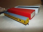 Soho Brass 460 Milwaukee Road Painted Coach Passenger Car + Box #36. Fixed Price $120.00.
