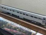 Santa Fe 85FT Pullman Standard Thru Service 10-6 Sleeper Ho Scale W/interior New. Fixed Price $129.95.