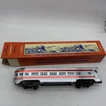 Original Lionel Santa Fe Gauge Observation,passenger Car Silver Lighted 2561. Fixed Price $99.99.