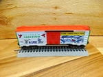 K-line Gauge Kcc 1993 Collectors Club Seasons Greetings Sliding Door Box Car. Fixed Price $17.00.