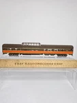 Walthers Ho 932-16482 Illinois Central 85' Budd Dome Coach Passenger Car Lnib. Fixed Price $149.95.