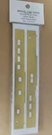 Brass Car Sides #173-522 Acf Dome Diner Kato Coach Overlay Up. Fixed Price $25.00.