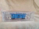 Bluford Shops 24572 Union Pacific Blue Int. Ex Rock 4-BAY Window Caboose 44330. Fixed Price $37.75.