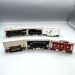 1995 Cats Meow Licensed By Lionel Trains 6 Wood Block Car Shelf Sitter. Fixed Price $89.99.