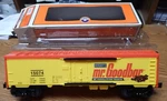 Lionel 6-15074 Hershey's Mr Goodbar Wood Sided Reefer Car New In Box Scale. Fixed Price $40.00.
