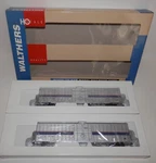 Walthers Ho 60' Amtrak (phase 4) 71160 & 71187 Express Box Cars #932-26041 Nos. Fixed Price $59.99.