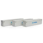 Athearn ATH28039 Rtr 45' Container - Nol #2 (3) Ho Scale. Fixed Price $49.98.