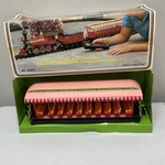 Vintage 1986 Walt Disney World Railroad Passenger Car New Bright Train. Fixed Price $49.00.