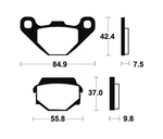 38068 Compatible With Ktm 250 Gs 1989-1992 Sintered Brake Pads Mo. Fixed Price $46.61.