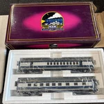 Mth O-gauge MT-4109 Madison Texas & Pacific 2-CAR Passenger Set 18"L. Fixed Price $199.99.
