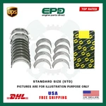 Main & Con Rod Bearing Set Std For Mitsubishi Hyundai 4D56-T 2.5 Diesel Engine. Fixed Price $116.65.