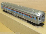 Amtrak Heavyweight Coach In Scale By Model Power Item # 8623 Metal Wheels New. Fixed Price $17.99.