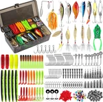 Kit Cebo 292 210 Piezas Caja Con Accesorios Anzuelos Pescar. Fixed Price $59.29.