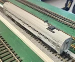Scale Bachmann Penn Central Metro Club Passenger Car With Rapido Couplers. Fixed Price $17.00.
