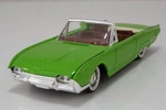 Solid 1:43 Die Cast Car Ford Thunderbird 1961 Light Green Art 4504. Fixed Price $17.59.