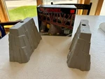 Lionel 6-12744 Rock Piers Grey & O27 Gauge Gray Scenery Set Of Used Box. Fixed Price $9.99.