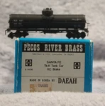 Pecos River Brass Scale Tank Car. Fixed Price $117.00.
