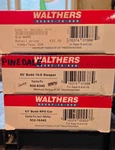 3 Ho Walthers Santa Fe Passenger Cars New In Box. Fixed Price $100.00.