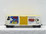 Lionel 6-9660 Disney Mickey Mouse Express Hi-cube Box Car O-scale Ln. Fixed Price $22.45.