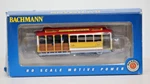 Bachmann Ho Gauge Yellow & Red - Cable Car W/ Grip 60538 1:87 Scale Trolley. Fixed Price $99.99.