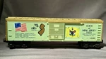 Lionel 6-7603 Spirt Of State New Jersey Box Car. Fixed Price $14.99.