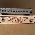 Williams Tca 25TH Anniversary 1954-1979 Observation Train #2501 Yardley New. Fixed Price $49.99.