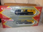 Williams Santa Fe Fm Trainmaster Powered W/horn #2460 And Dummy #2468. Fixed Price $235.79.