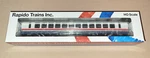 Rapido Ho Scale Rtl Turboliner Coach Car #184 Phase Iii (3) Early. Fixed Price $110.00.