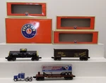 Lionel 6-31793 White Pass & Yukon Freight Car 3-PACK Ln/box. Fixed Price $130.23.