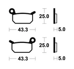 4433 Sintered Brake Pads MO294 Compatible With Ktm 65 Sx 2004-2008. Fixed Price $45.98.