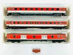 897. Fleischmann 8117/50/8601 - Lot 3 Cars " Regional Bahn Db Brand New. Fixed Price $136.31.