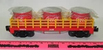 New Lionel 6-26670 Coca-cola Flatcar With Vats. Fixed Price $100.00.