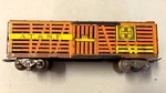Marx Eight Wheel Scale Atsf 13549 Slotted Stock Car. Fixed Price $30.00.