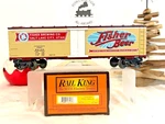 Mth 30-7850 #1 Fisher Brewing Co. Reefer Bxc Die-cast Spring Trucks BLT-2009-NEW. Fixed Price $55.69.