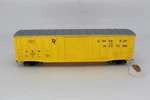 Ho Walthers 50' Waffle Side Boxcar. Green Bay And Western Gbw 2710 (b). Fixed Price $24.99.
