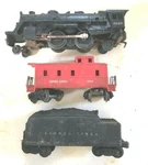 Lionel Lines Vintage Train Lot Of 3, 6110, 6007, Coal Car Locomotive Caboose *mt. Fixed Price $90.00.