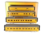 Mth 30-67658 Union Pacific 60' Streamlined Abs Passenger Car (set Of 4) Ln. Fixed Price $299.99.