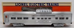 Lionel 6-19124 Gauge California Zephyr Aluminum "silver Colt" Vista Dome Ex. Fixed Price $34.99.