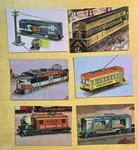 Lionel: Greatest Trains Omnichrome Set Of 1-6, Mint, 1998 Duocards. Fixed Price $9.99.