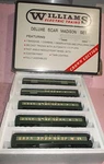 Williams 2522 Crown Edition Erie 5-CAR Madison Passenger Set New In Box. Fixed Price $199.00.
