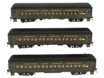 Rivarossi HR4036 Ho Scale Chicago & North Western 60' Coach 3-CAR Set Ln. Fixed Price $123.24.