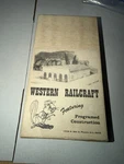Western Railcraft Opera House Wood Kit Vintage. Fixed Price $14.00.
