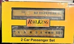 Mth Rail King 3069092 Union Pacific 2-CAR 60' Madison Combo/diner Set #99,2749. Fixed Price $199.99.