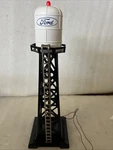 K Line By Lionel Ford Motor Company Water Tower W/flashing Light Tested No Box. Fixed Price $39.00.