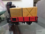 Lgb Lehmann Scale Big Trains Low Rise Gondola W/load 94705. Fixed Price $36.99.