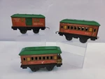 American Flyer 1107 1108 Red Green Postal Passenger Caboose Tin Type Gauge. Fixed Price $84.96.
