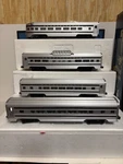 Mth 20-80002E Pennsylvania Aluminum 4 Car Passenger Set W/boxes Gauge. Fixed Price $184.57.