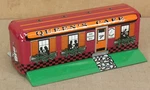 New/modern Marx 5501 Queen's Cafe (diner) O-gauge (no Box). Fixed Price $49.99.