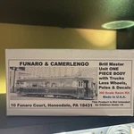 Ho Funaro & Camerlengo 705 Brill Master Trolley Resin Craftsmen Kit.. Fixed Price $49.95.