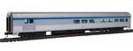 Walthers Ho Scale 85' Budd Baggage-lounge Via Rail Canada 910-30059. Fixed Price $37.38.